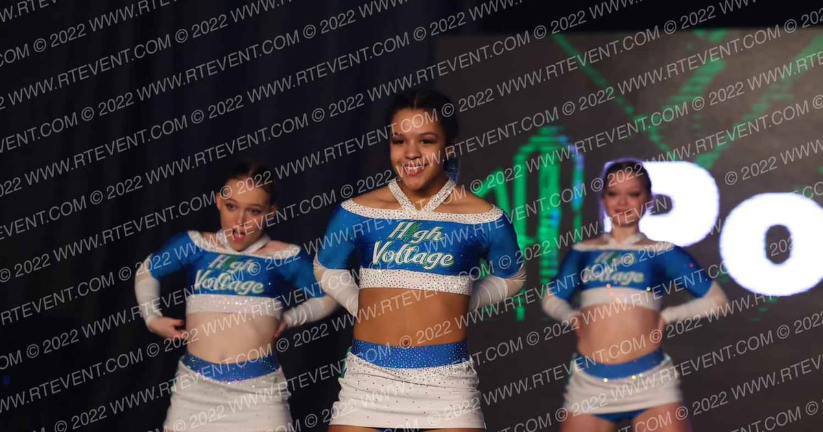 High Voltage Cheer Power Surge · Rockstar NV KC Grand Nationals