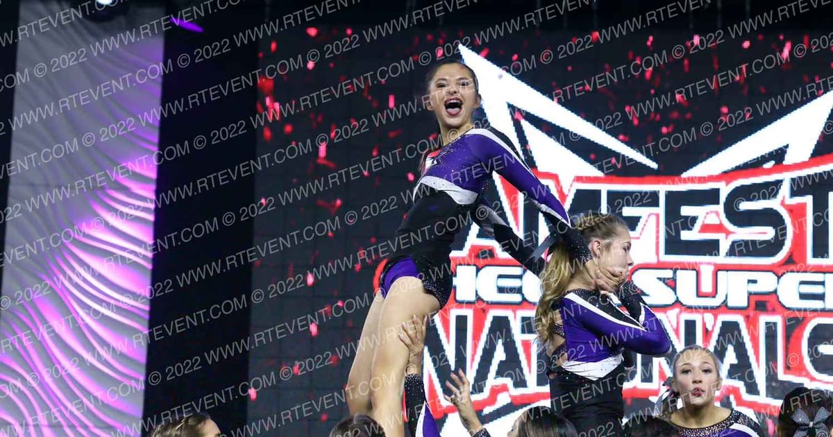 Express Cheer Exclusive · Cheer SUPER Nationals