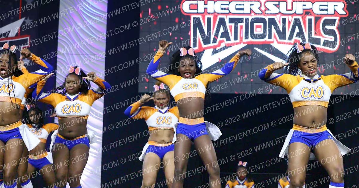 CAO Elite Lady A · Cheer SUPER Nationals