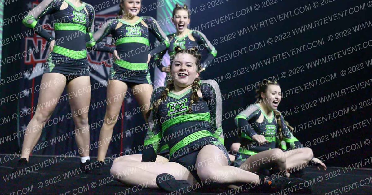 Element Elite Tumbling & Cheer CHROMIUM COED · Cheer SUPER Nationals