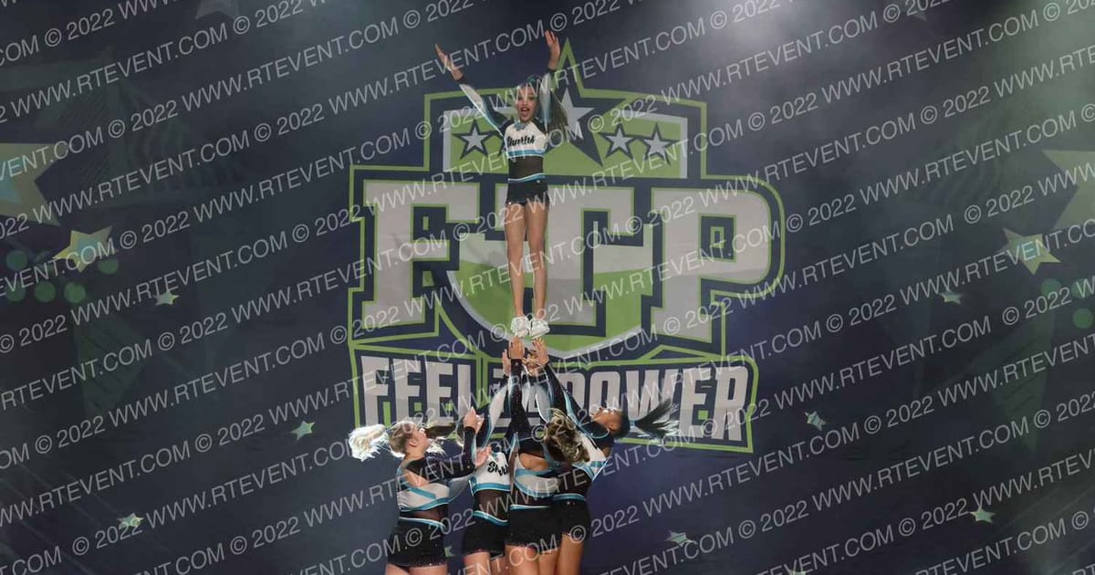 Cheer Sport Sharks - Kitchener Caribbean Sharks · Feel The Power East FIXED