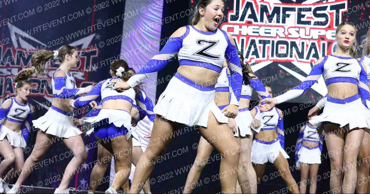 Zone Cheer All-Stars Platinum · Cheer SUPER Nationals