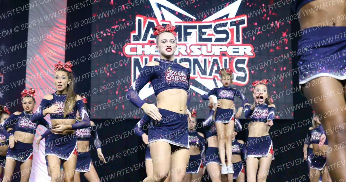 Cheer Express Allstars Lady Camo · Cheer SUPER Nationals