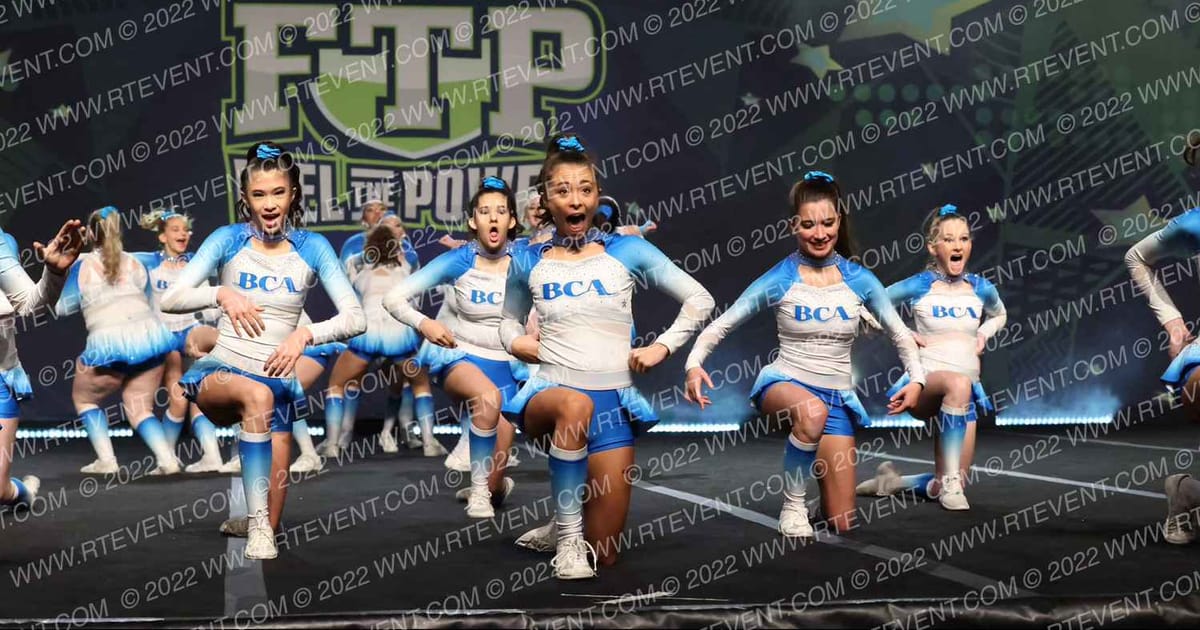 Beach Cheer Athletics Bombora · Feel The Power East FIXED