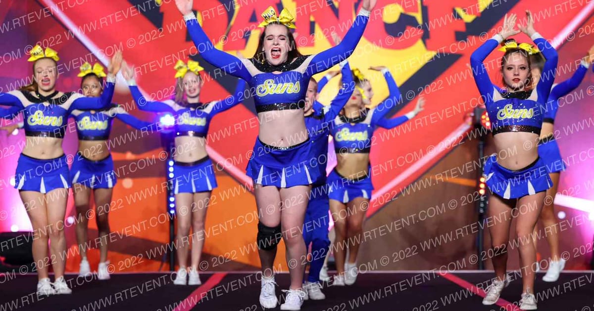 Cheer Central Suns Halo · Spirit Sports Colorado Springs Nationals