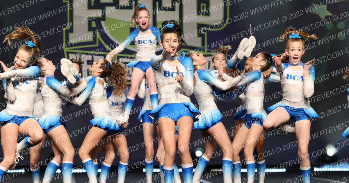 Beach Cheer Athletics Surge · Feel The Power East FIXED