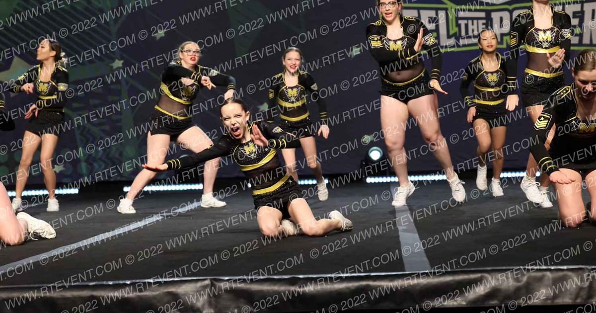 Air Force Mavericks Cheerleading Commanders · Feel The Power East FIXED