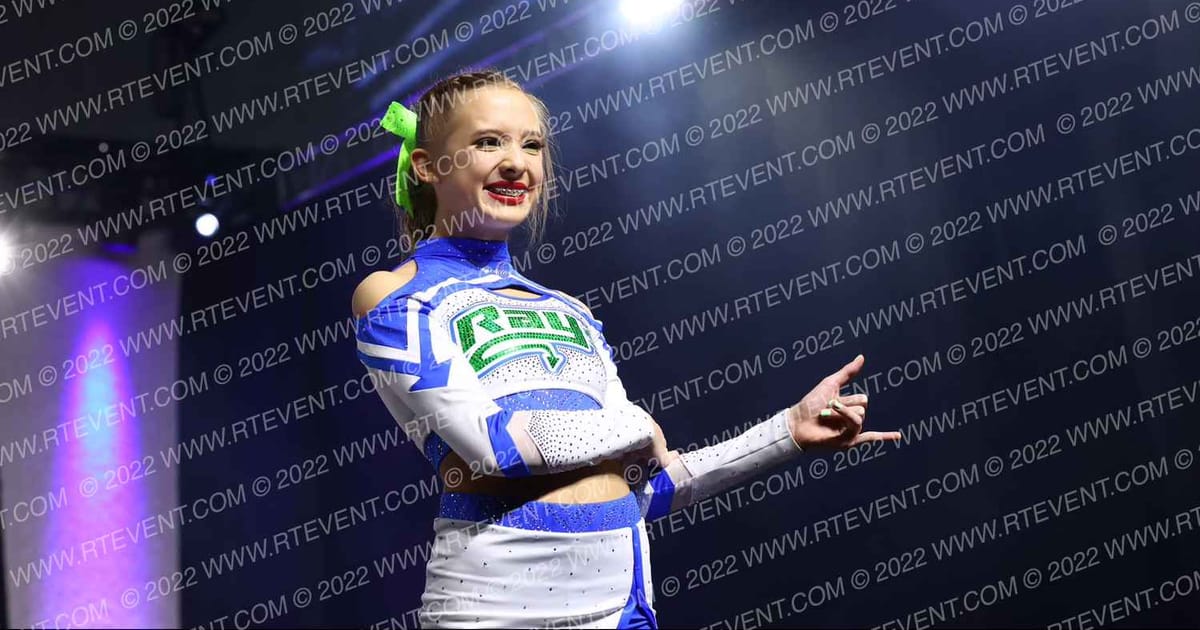 The Stingray All Stars Lime · Cheer SUPER Nationals