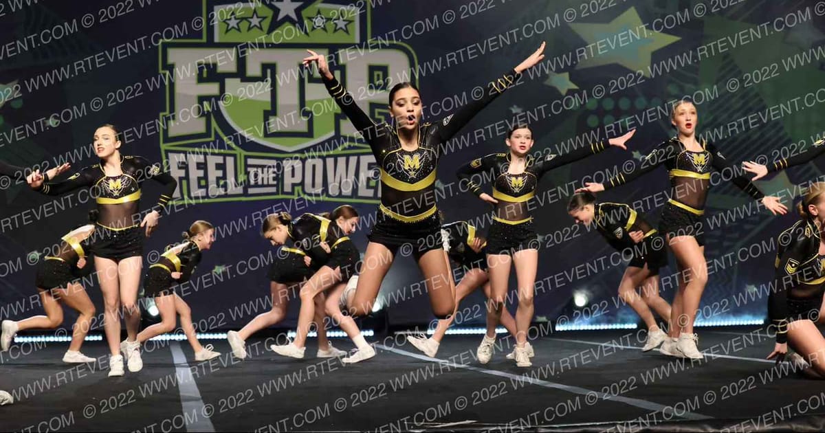 Air Force Mavericks Cheerleading ACES · Feel The Power East FIXED