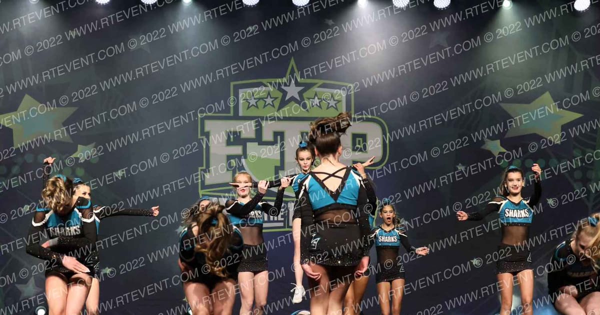 Cheer Sport Sharks - Ancaster Bahama · Feel The Power East FIXED