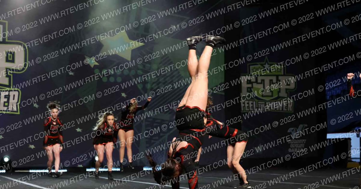 London Heat Cheerleading Code Black · Feel The Power East FIXED