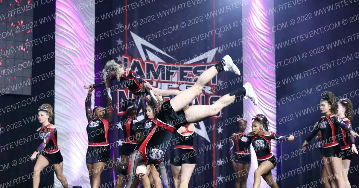 New Jersey Spirit Explosion Bombshells · Cheer SUPER Nationals