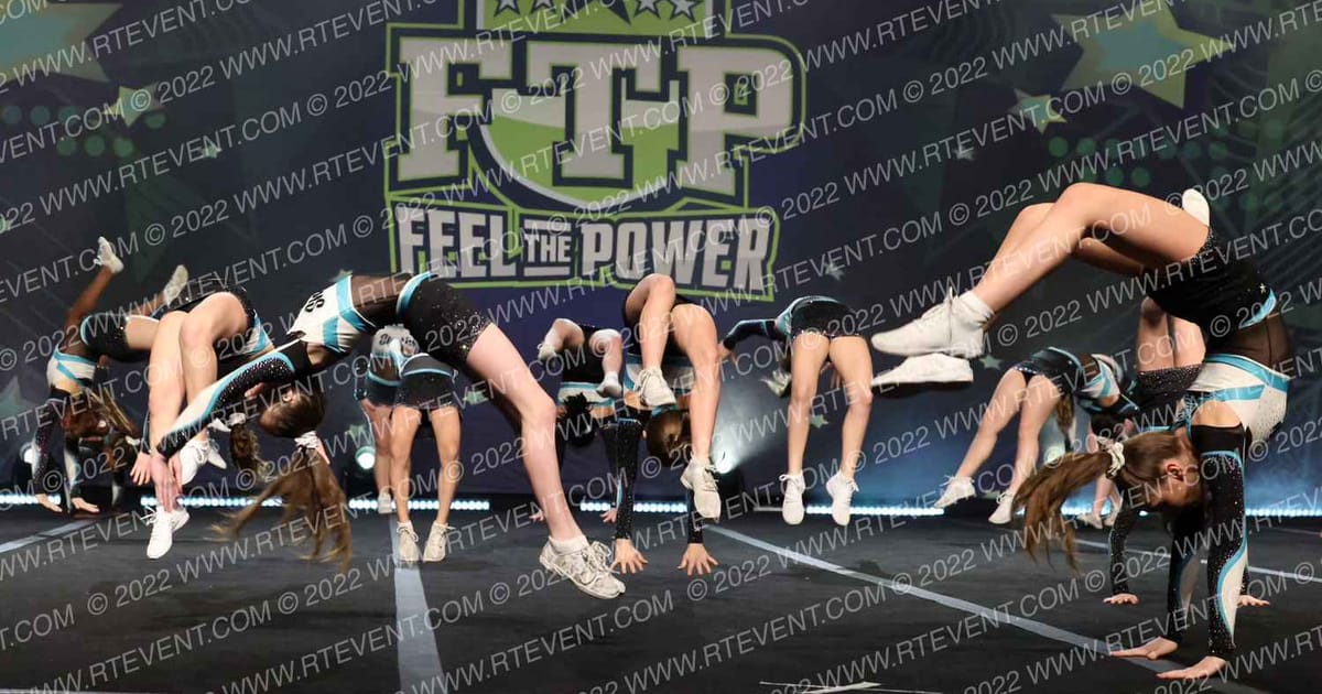 Cheer Sport Sharks - Kitchener Zebra Sharks · Feel The Power East FIXED