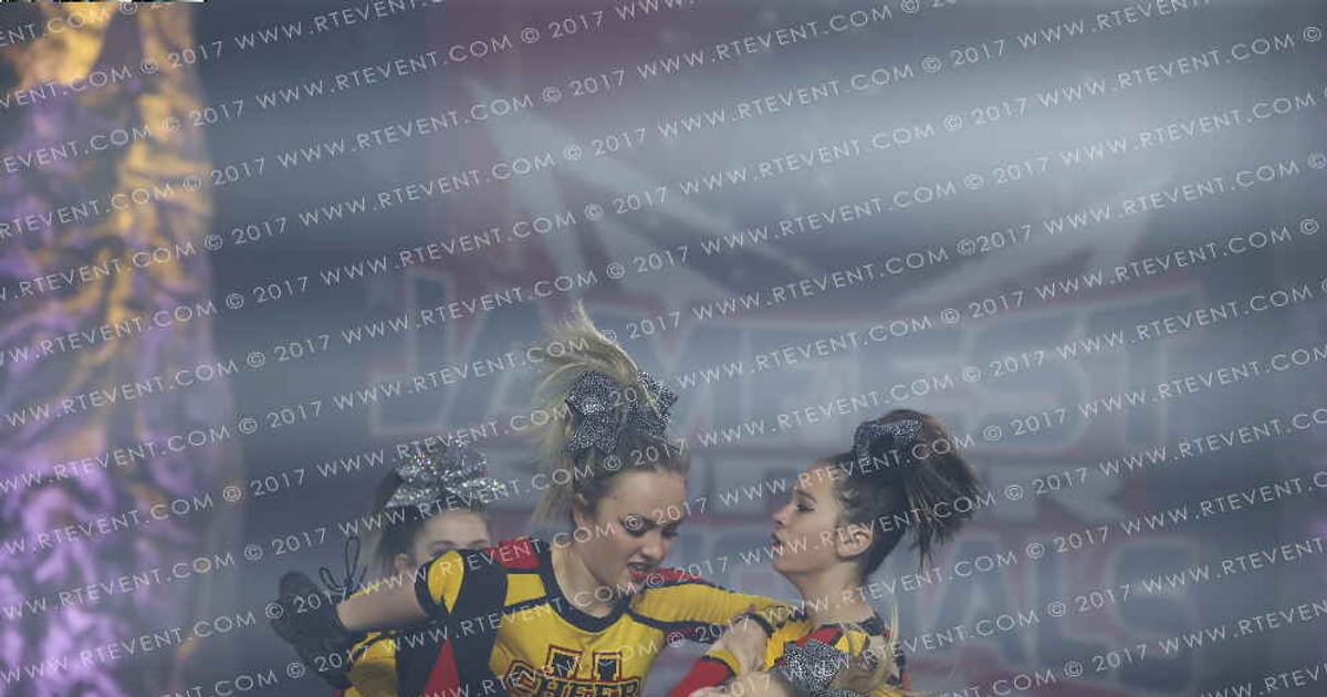 Terre Haute Cheer University RED HOT DRAGONS · JAMFest Cheer Super Nationals