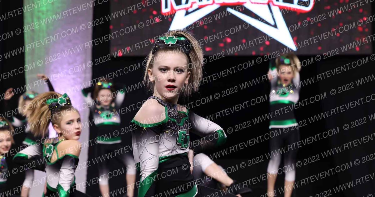 GU Shamrocks Classy Clovers · Cheer Super Nationals