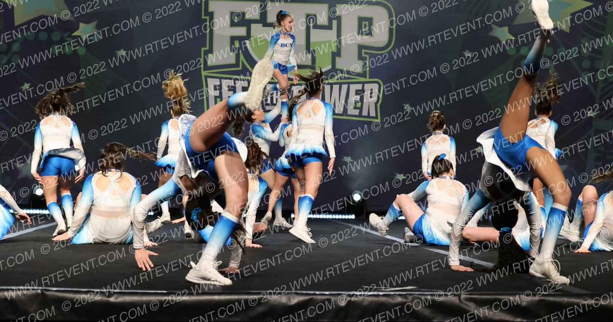 Beach Cheer Athletics Waverunners · Feel The Power East FIXED