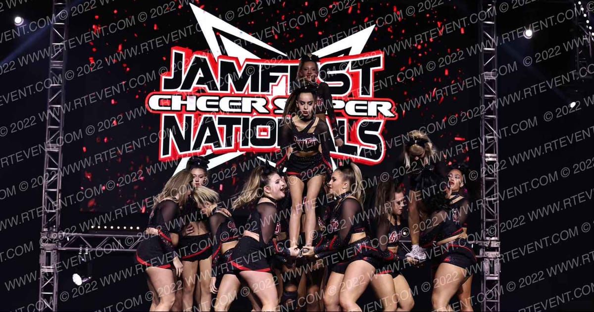 GymTyme All-Stars Rose · Cheer Super Nationals