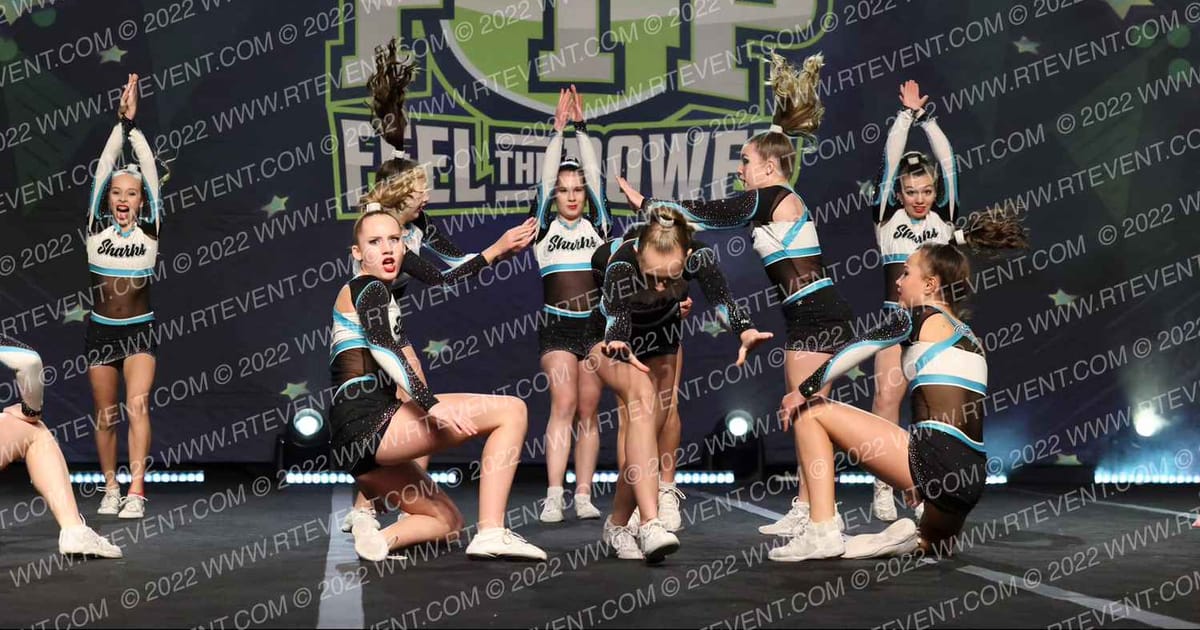 Cheer Sport Sharks - Kitchener Pearl · Feel The Power East FIXED