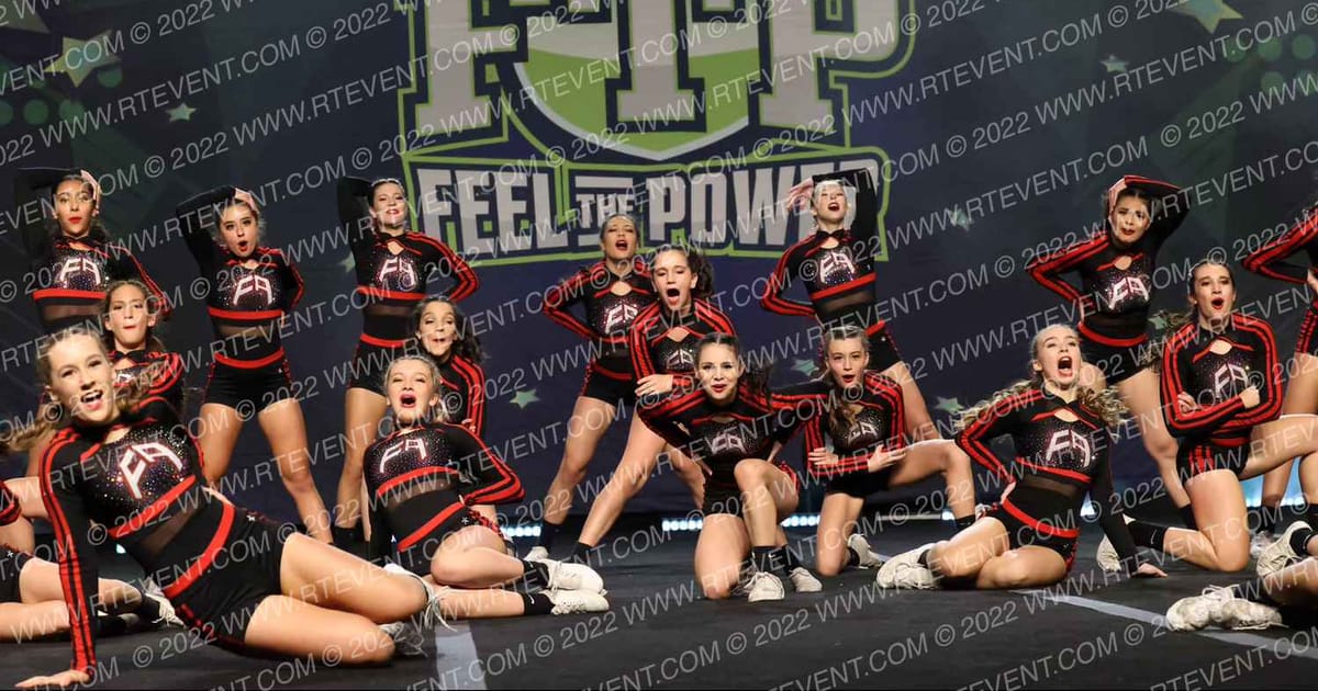 Flames Cheerleading Outblast · Feel The Power East FIXED
