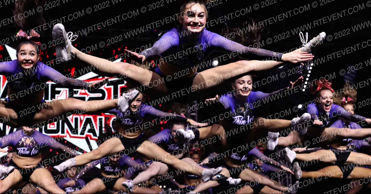 Maryland Twisters Virginia Thin Ice · Cheer Super Nationals