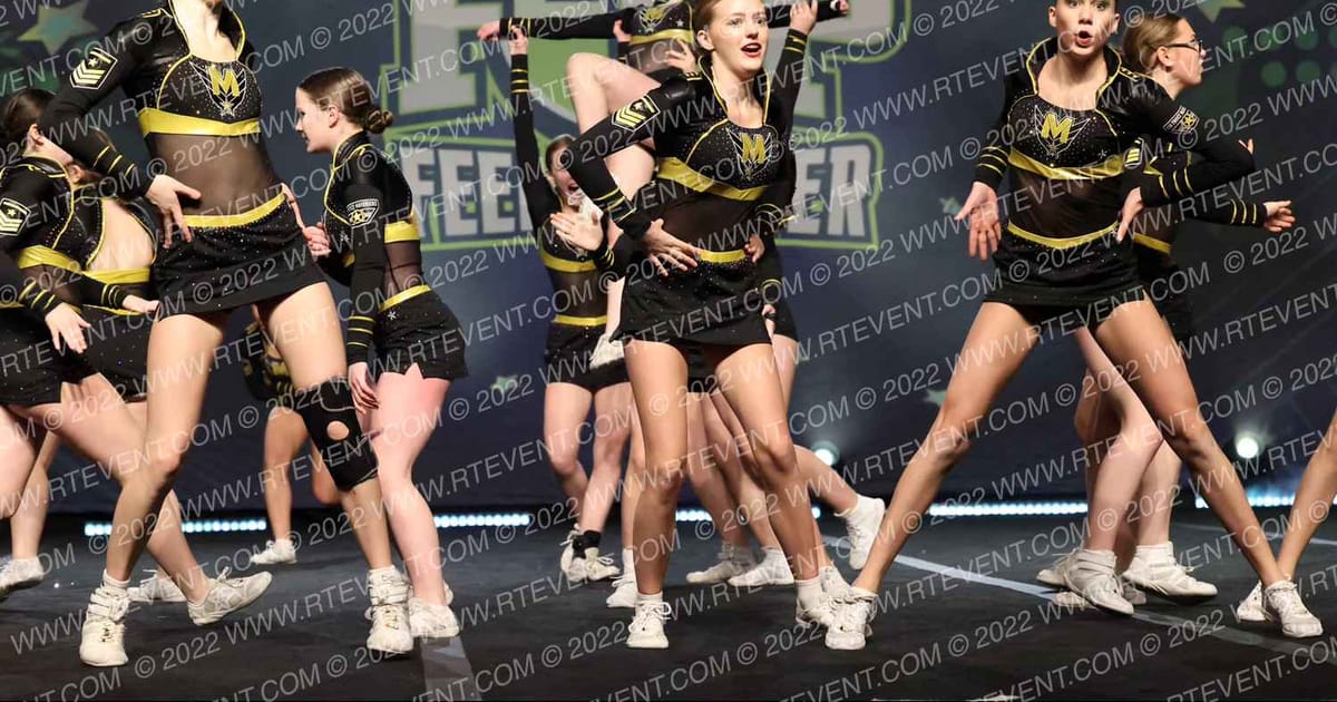 Air Force Mavericks Cheerleading Admirals · Feel The Power East FIXED