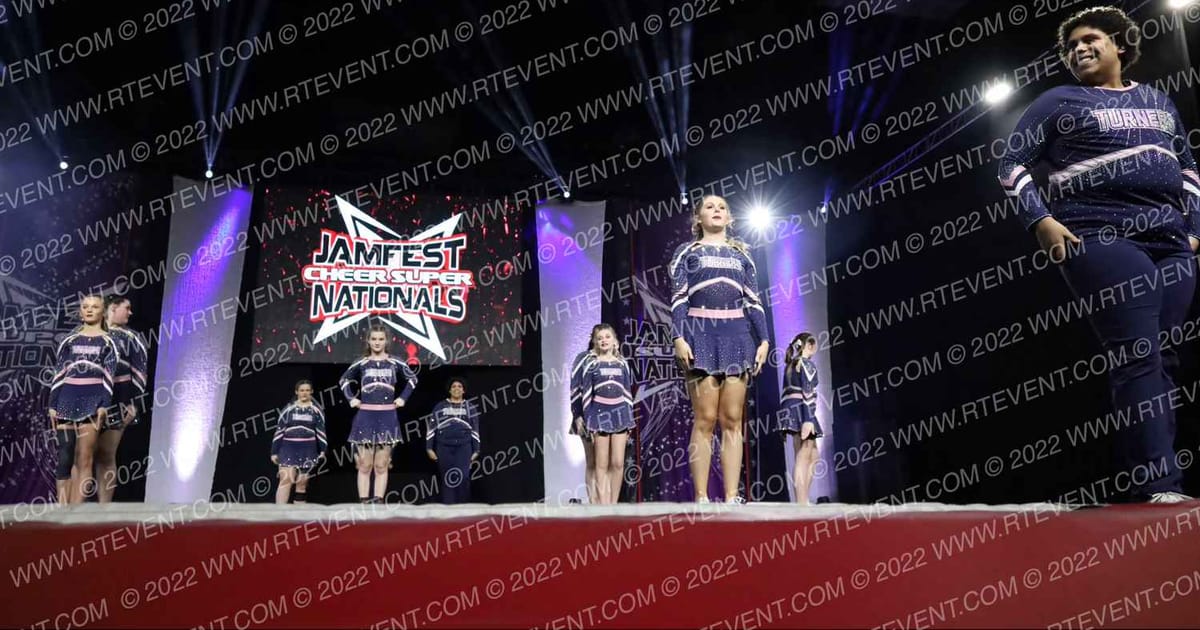 Turners All Stars Blue Diamonds · Cheer Super Nationals