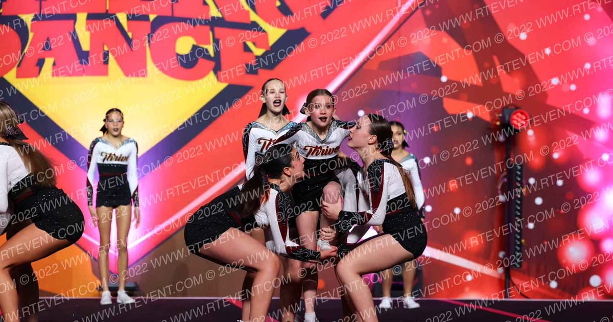Thrive Cheer Royals Royal Heirs · Spirit Sports Colorado Springs Nationals