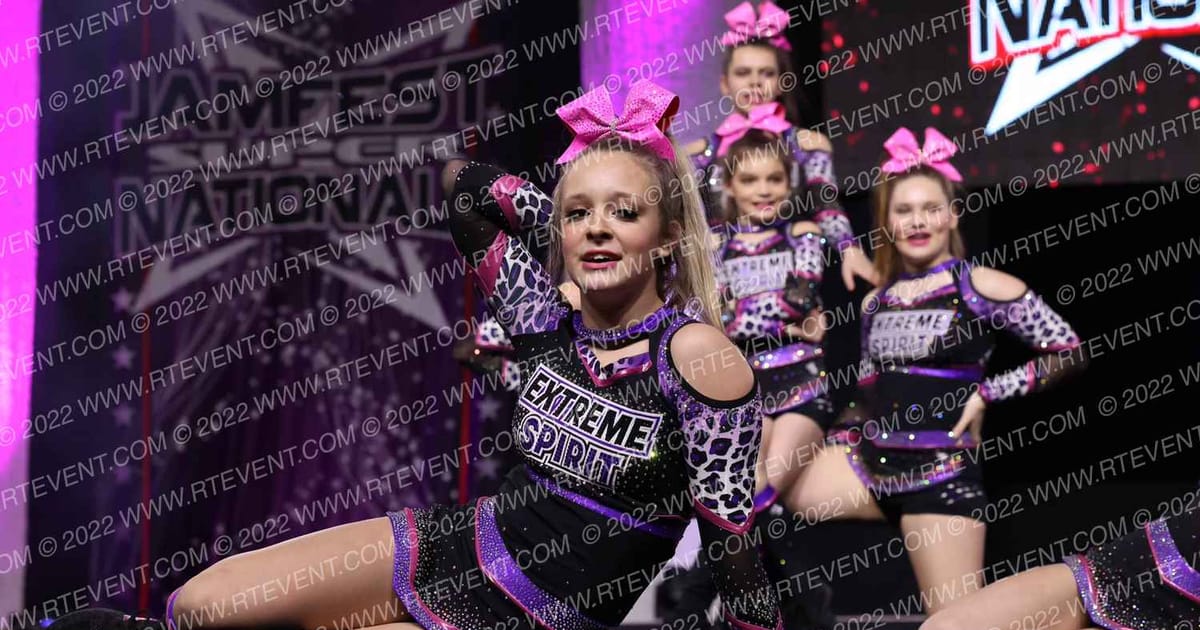 Extreme Spirit All Stars Cheetah Girls · Cheer Super Nationals