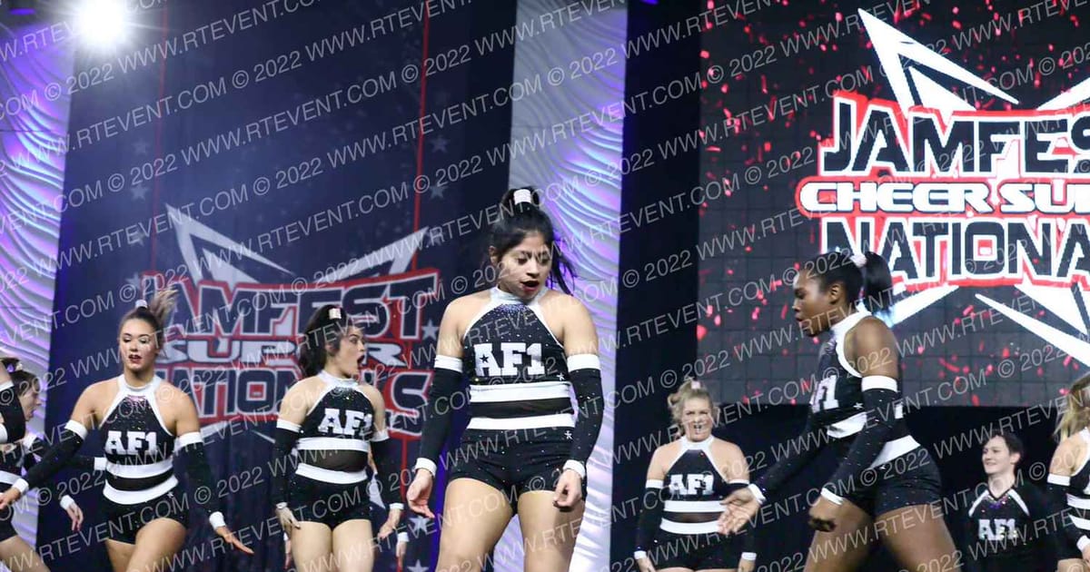 Athletic Cheer Force Air Force One · Cheer SUPER Nationals