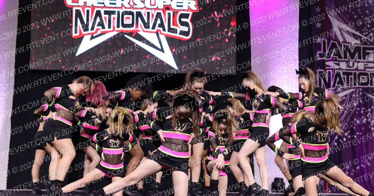 Westside Cougars All Stars Pink Crush · Cheer Super Nationals