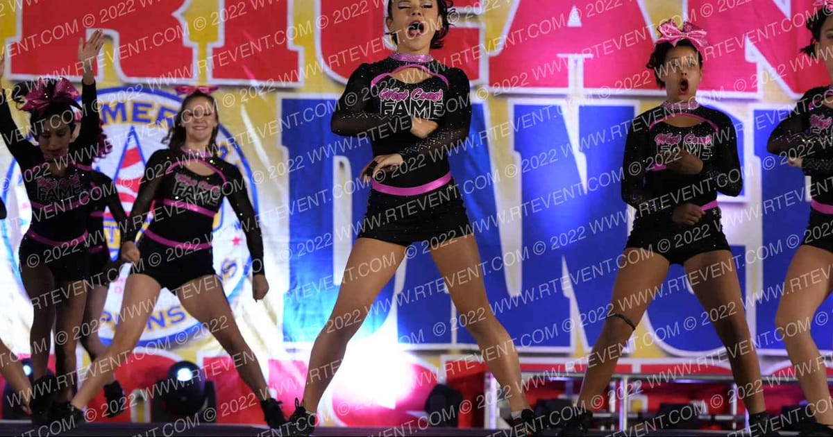 West Coast Fame Allstars Cheer GLAMOUR · The American Championships San Jose Pac West Grand Nationals