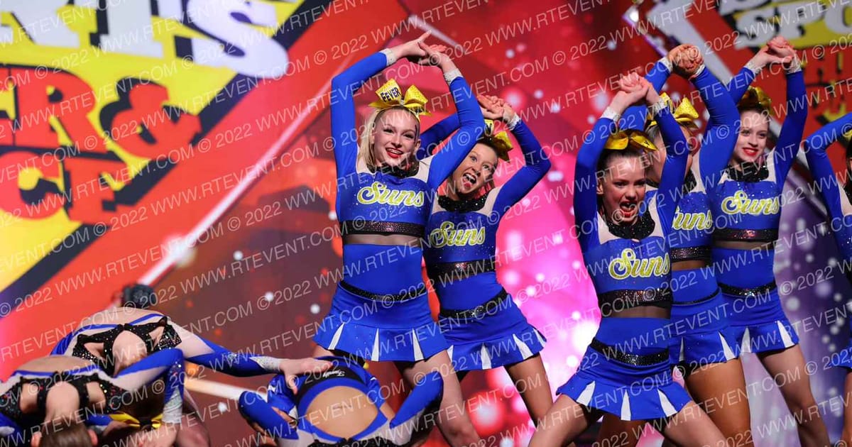 Cheer Central Suns Ultraviolet · Spirit Sports Colorado Springs Nationals