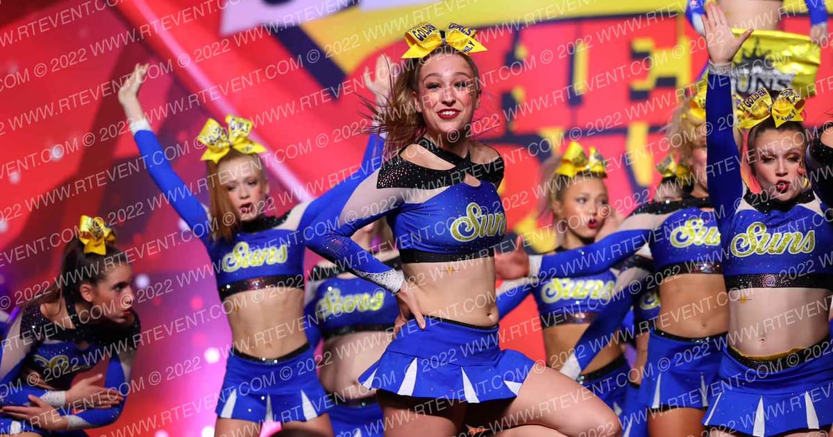 Cheer Central Suns Golden Girls · Spirit Sports Colorado Springs Nationals