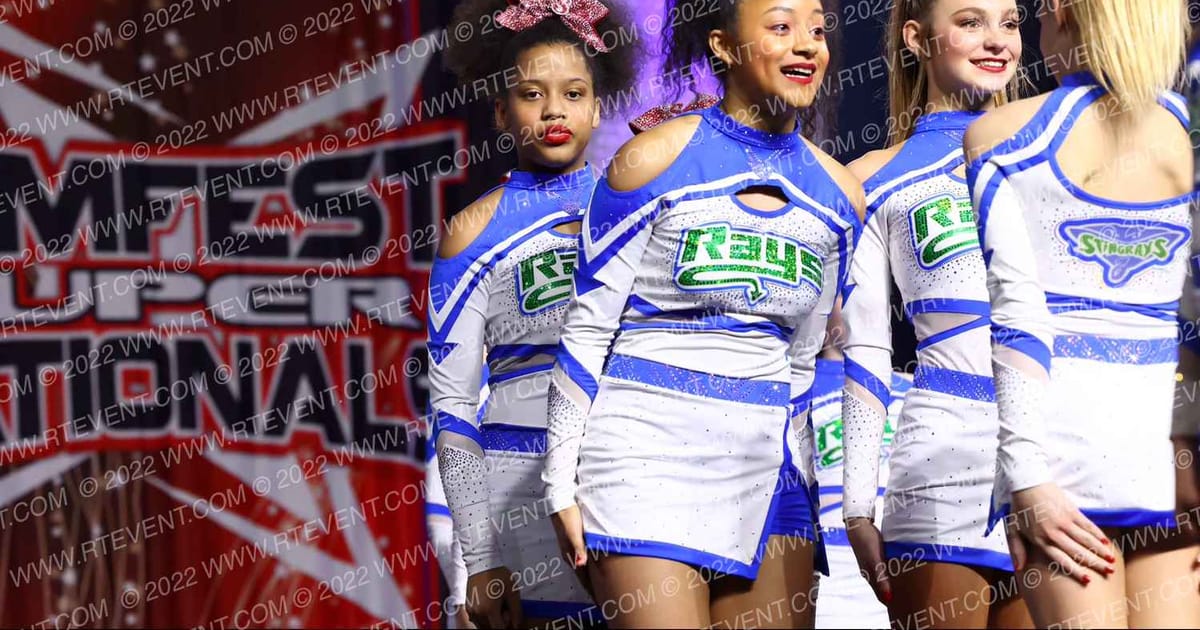 The Stingray All Stars Scarlet · Cheer SUPER Nationals