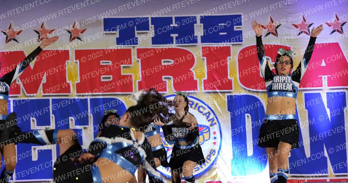 Triple Threat Cheer NORTH STARS · The American Championships San Jose Pac West Grand Nationals