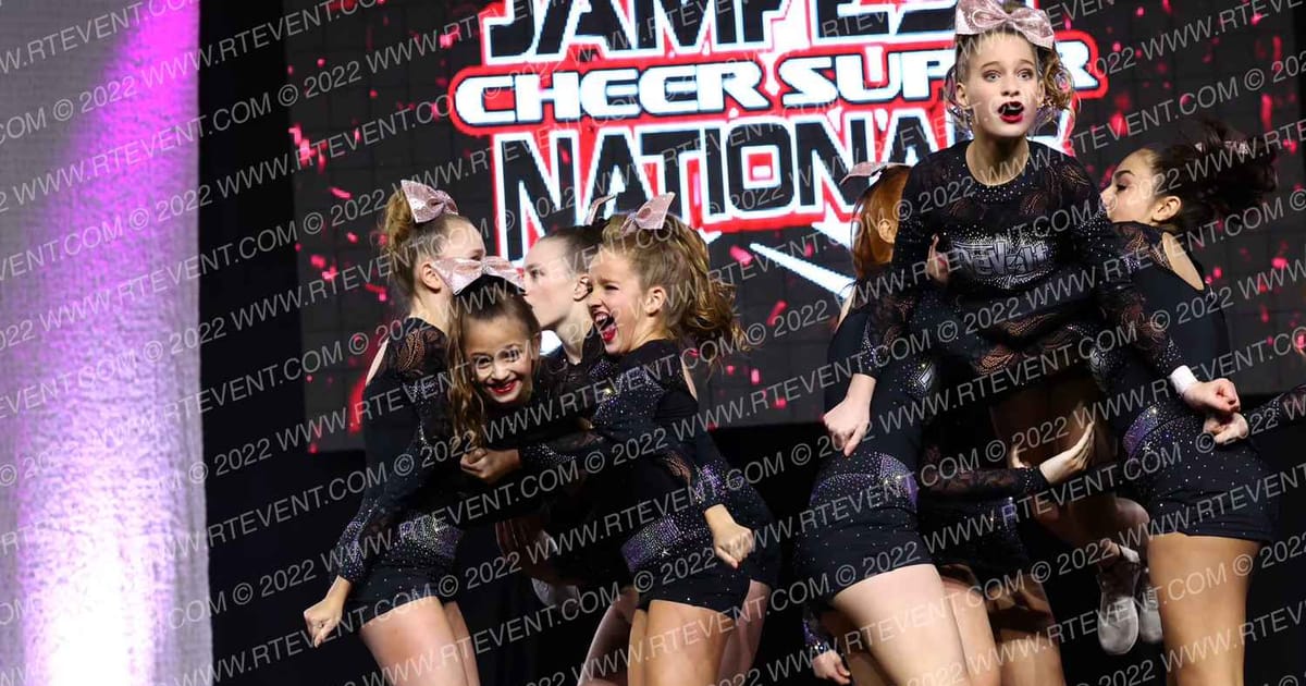 Revolt Cheerleading Sir3ns · Cheer SUPER Nationals