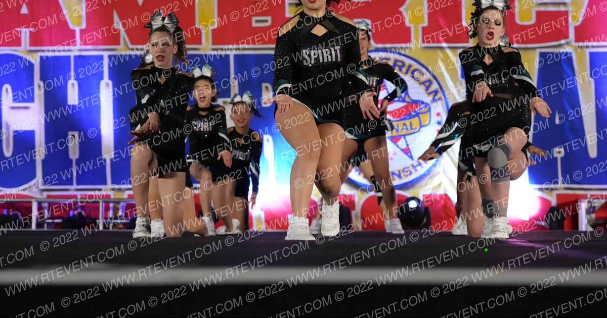 California Spirit Elite JETSETTERS · The American Championships San Jose Pac West Grand Nationals