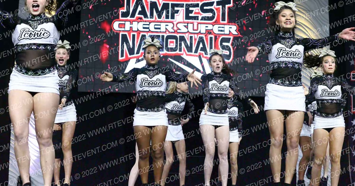 Iconic All Stars Bombshells · Cheer SUPER Nationals