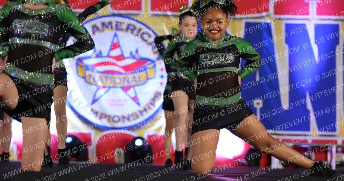Athletic Perfection LIME · The American Championships San Jose Pac West Grand Nationals