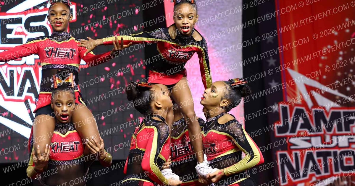 Crimson Heat All Stars 3rd Degree · Cheer SUPER Nationals