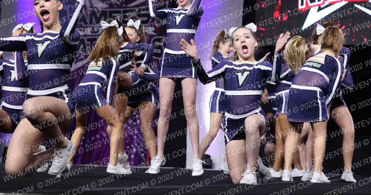 CheerVille MJ Black Widows · Cheer Super Nationals