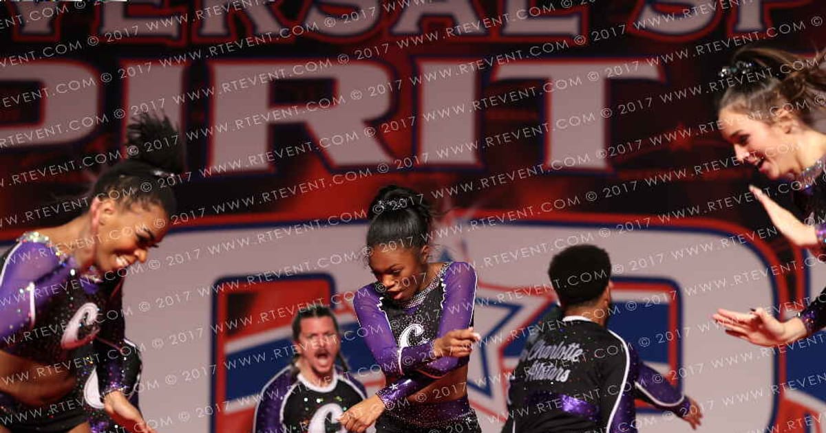 Charlotte Allstar Cheerleading Blackout · Spirit of Hope Grand Nationals