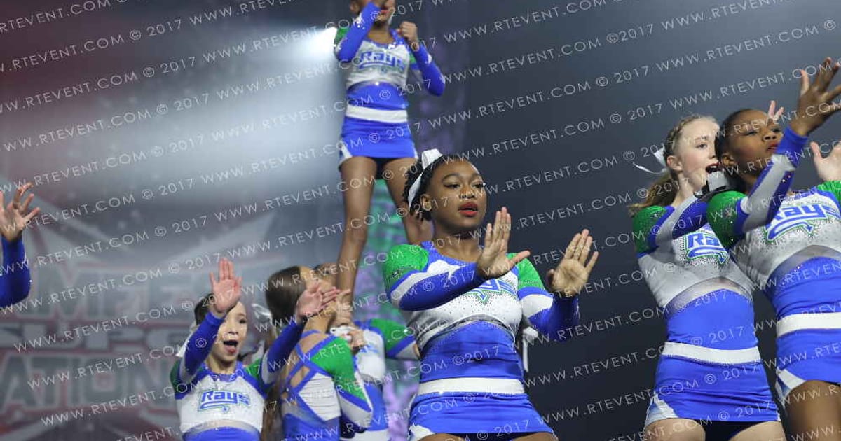 The Stingray All Stars Platinum · JAMFest Cheer Super Nationals