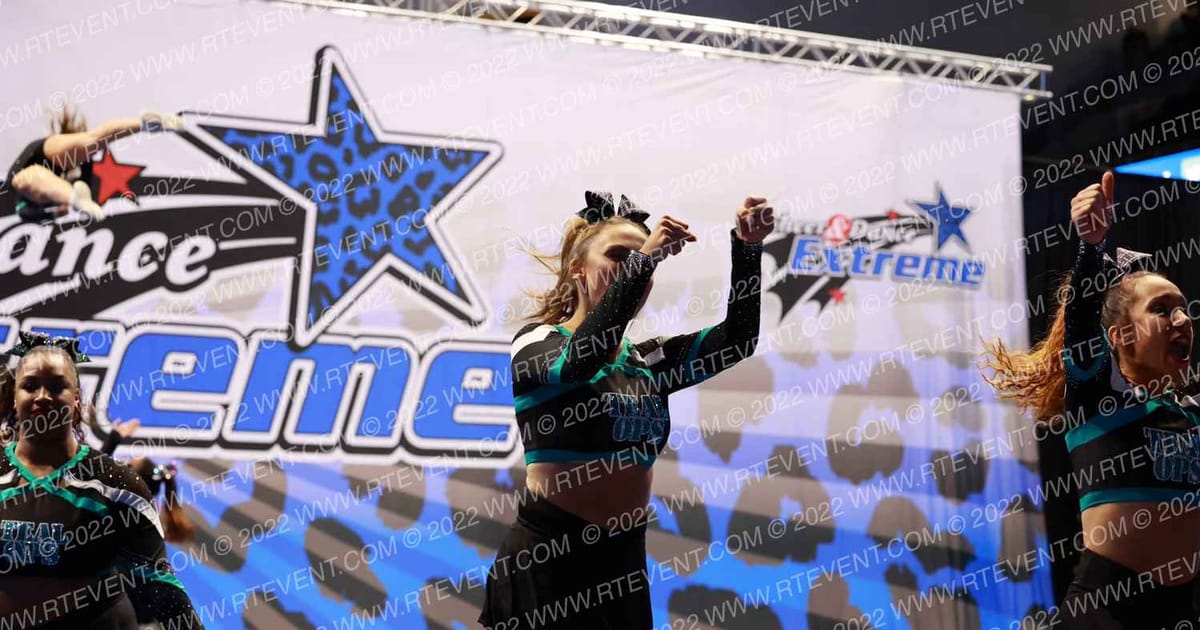 Cheer Extreme Annapolis Teal Ops · Rumble in the Jungle
