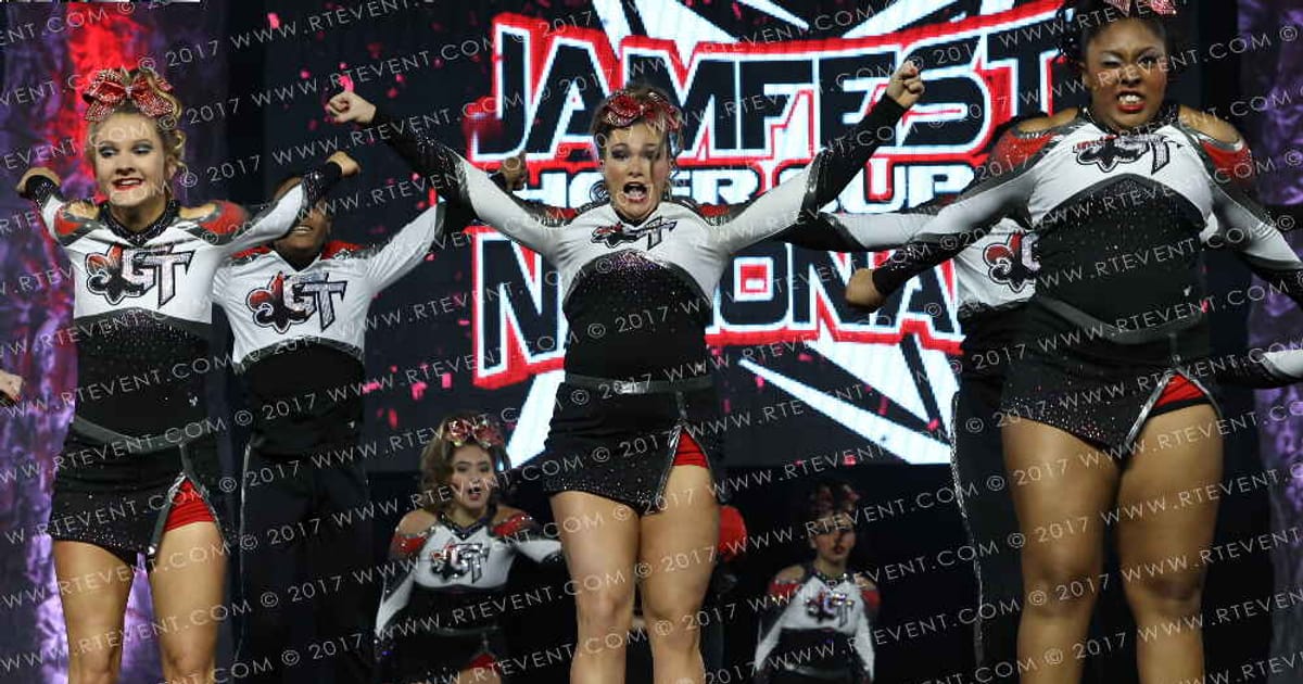 GymTyme All-Stars Blackout · JAMFest Cheer Super Nationals