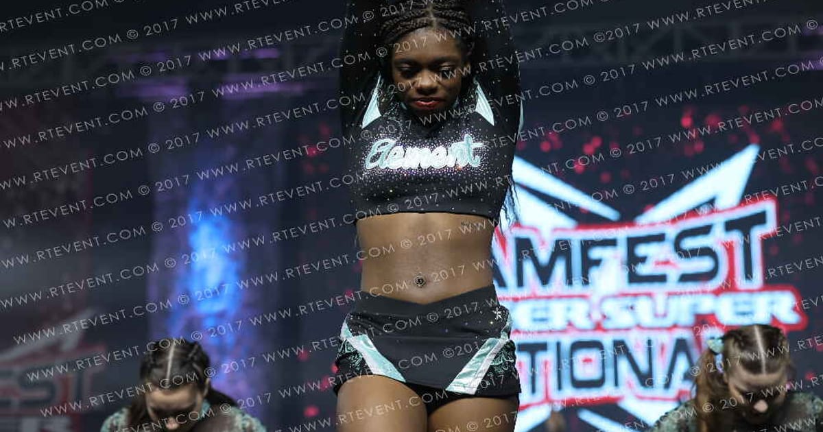 Arizona Element Elite Rose Gold · JAMFest Cheer Super Nationals