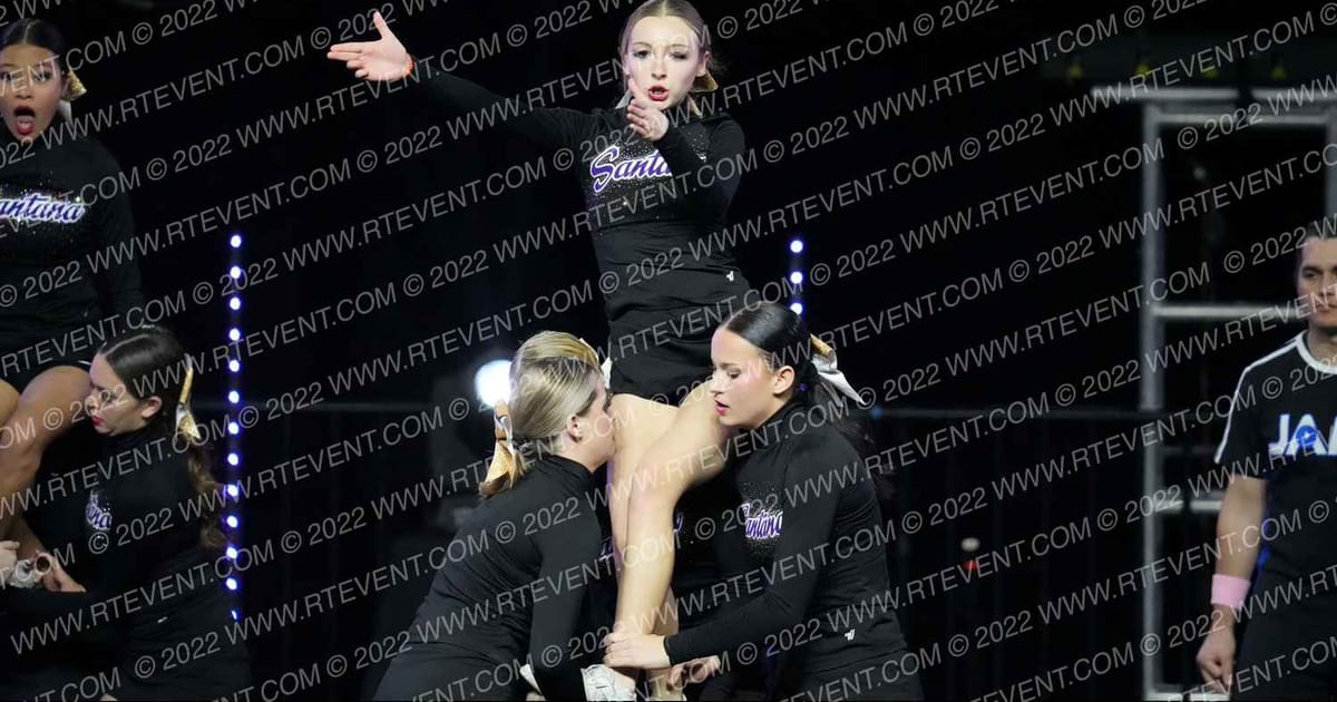 SANTANA HIGH VARSITY · DANCE SCHOOL Nationals