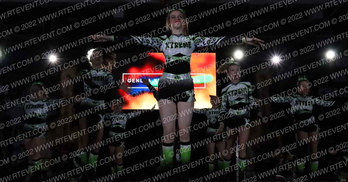 Geneva Xtreme Cheer Xtraordinary · Hard Rockin National All Star Cheerleading Championships