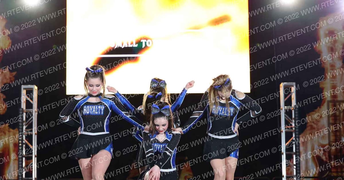 Small Town Royalty Queenz · Hard Rockin National All Star Cheerleading Championships