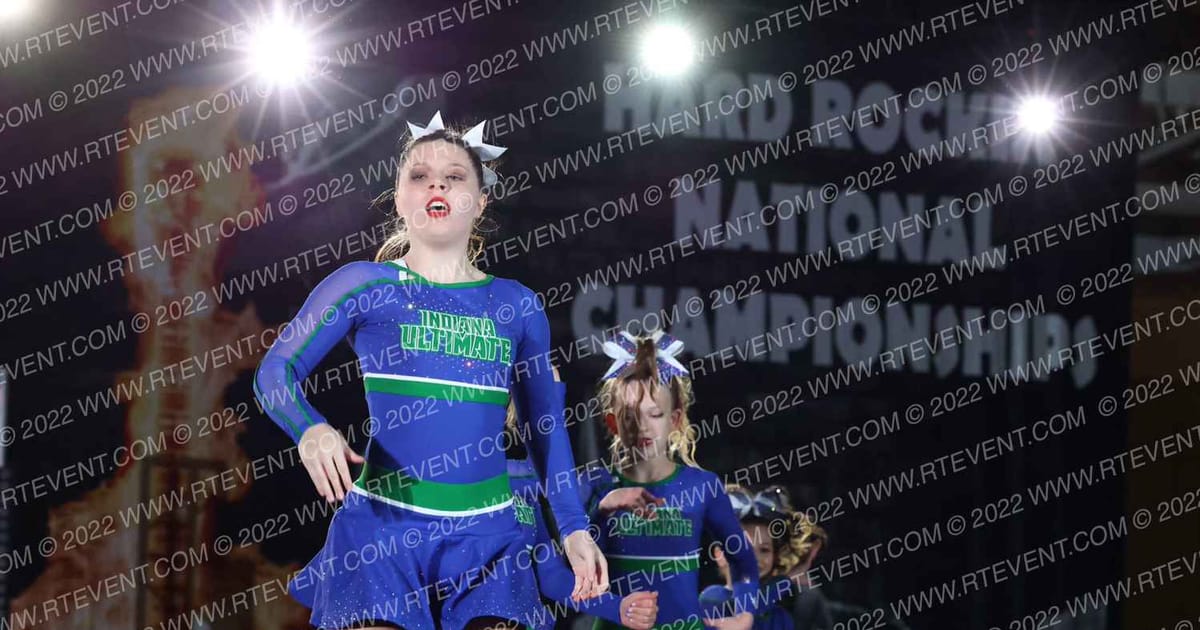 Indiana Ultimate Jade · Hard Rockin National All Star Cheerleading Championships